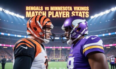 Bengals vs Minnesota Vikings Match Player Stats