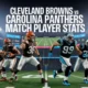 Cleveland Browns vs Carolina Panthers Match Player Stats