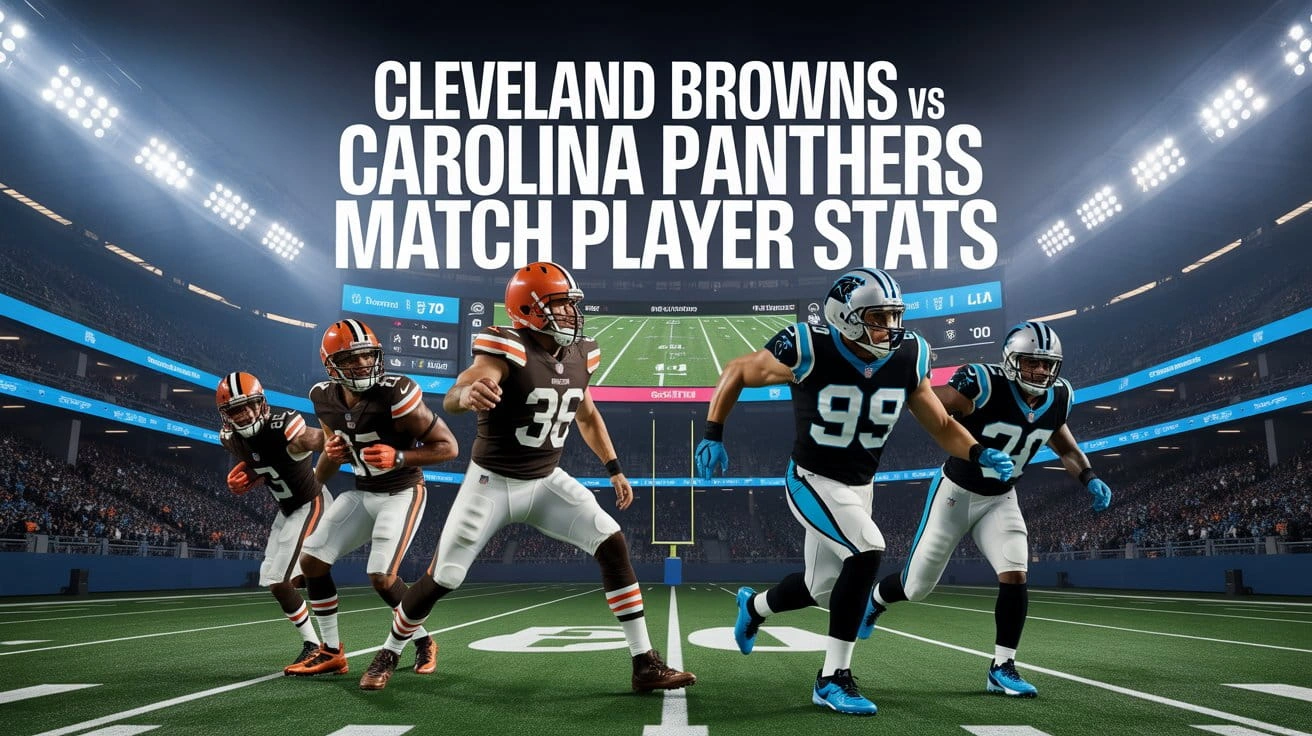 Cleveland Browns vs Carolina Panthers Match Player Stats