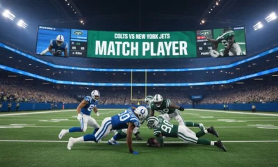 Colts vs New York Jets Match Player Stats