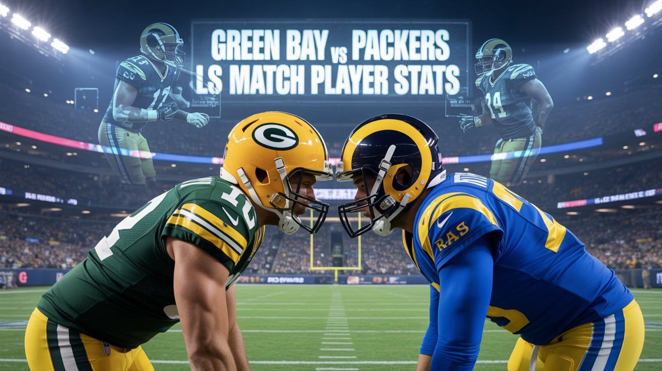 Green Bay Packers vs Los Angeles Rams Match Player Stats