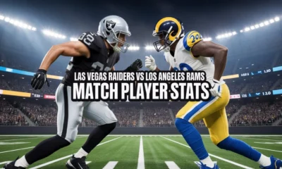 Las Vegas Raiders vs Los Angeles Rams Match Player Stats