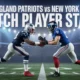 New England Patriots vs New York Giants Match Player Stats
