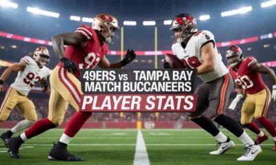 49ers vs Tampa Bay Buccaneers Match Player Stats