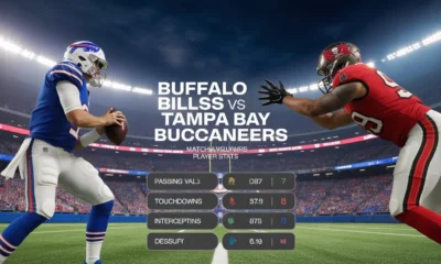 Buffalo Bills vs Tampa Bay Buccaneers Match Player Stats
