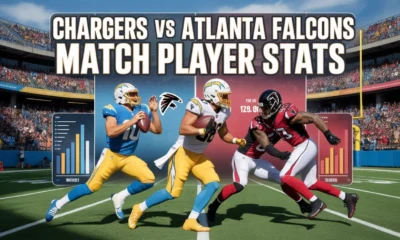 Chargers vs Atlanta Falcons Match Player Stats
