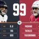 Chicago Bears vs Arizona Cardinals Match Player Stats