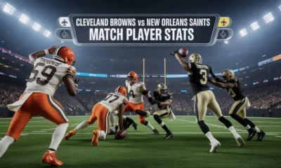 Cleveland Browns vs New Orleans Saints Match Player Stats