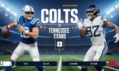 Colts vs Tennessee Titans Match Player Stats