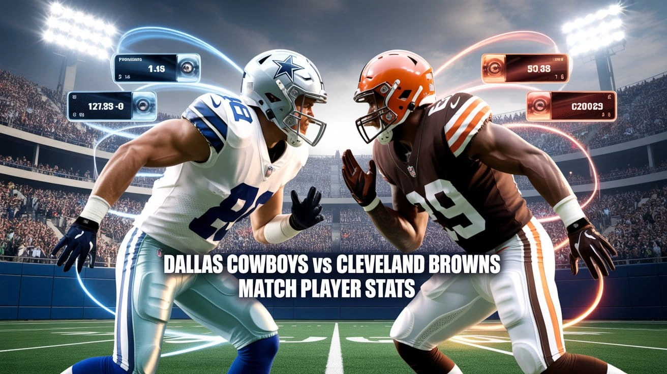 Dallas Cowboys vs Cleveland Browns Match Player Stats