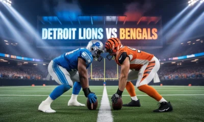Detroit Lions vs Bengals Match Player Stats