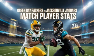 Green Bay Packers vs Jacksonville Jaguars Match Player Stats