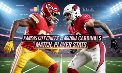 Kansas City Chiefs vs Arizona Cardinals Match Player Stats