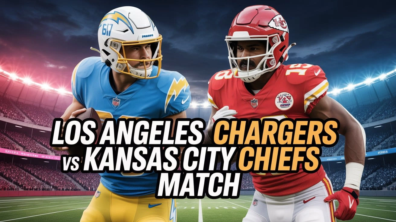 Los Angeles Chargers vs Kansas City Chiefs Match Player Stats