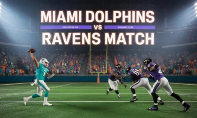 Miami Dolphins vs Baltimore Ravens Match Player Stats
