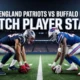 New England Patriots vs Buffalo Bills Match Player Stats