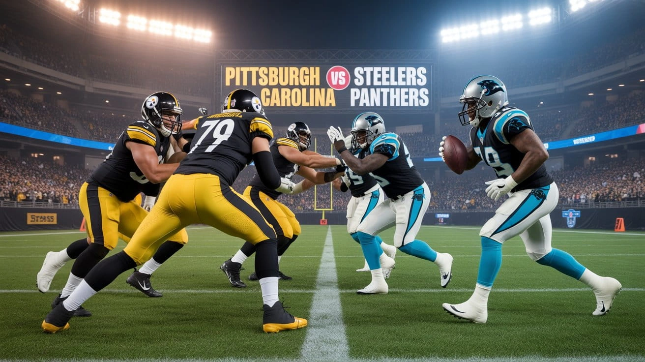 Pittsburgh Steelers vs Carolina Panthers Match Player Stats
