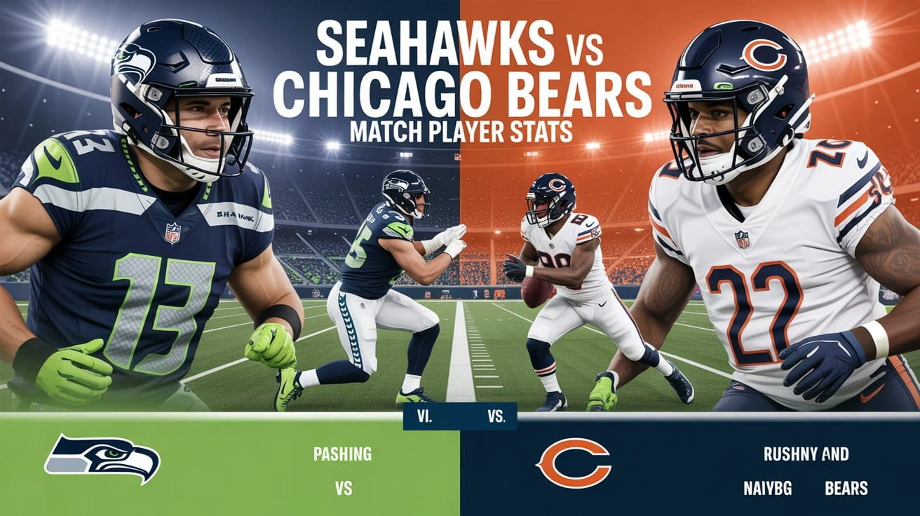 Seahawks vs Chicago Bears Match Player Stats