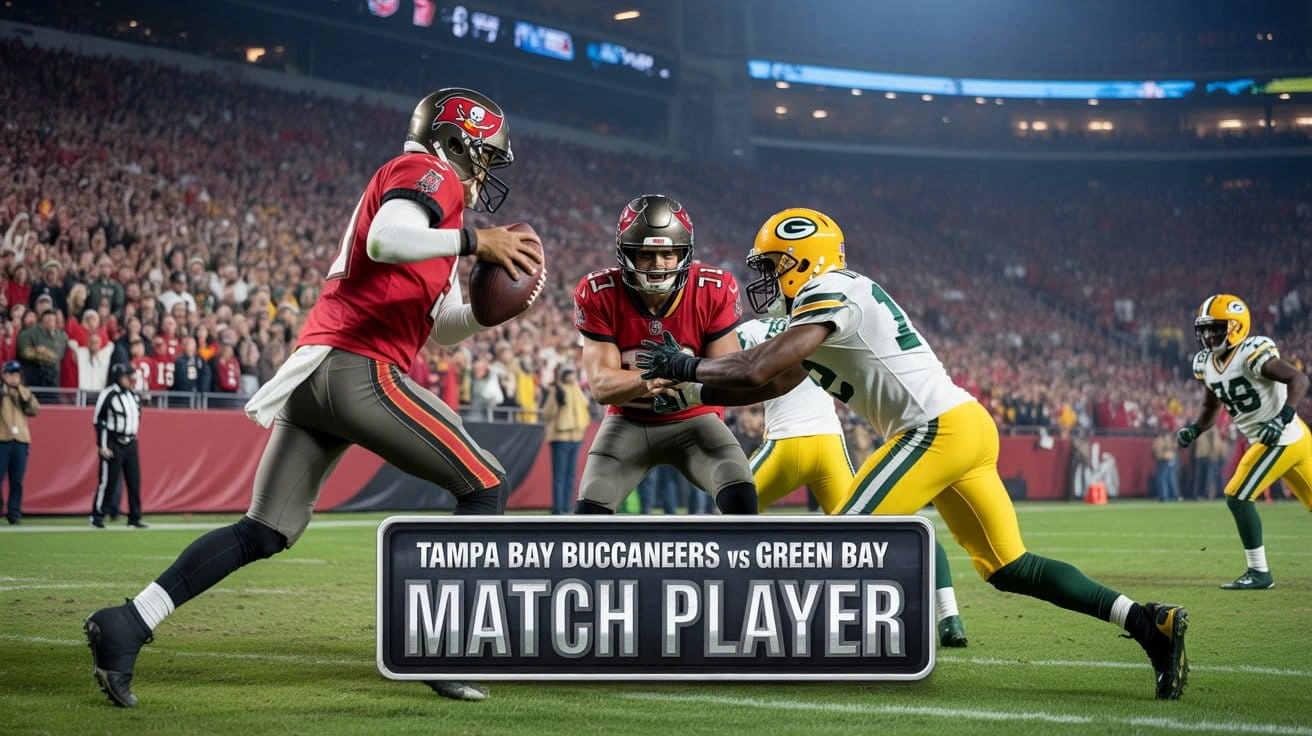 Tampa Bay Buccaneers vs Green Bay Packers Match Player Stats