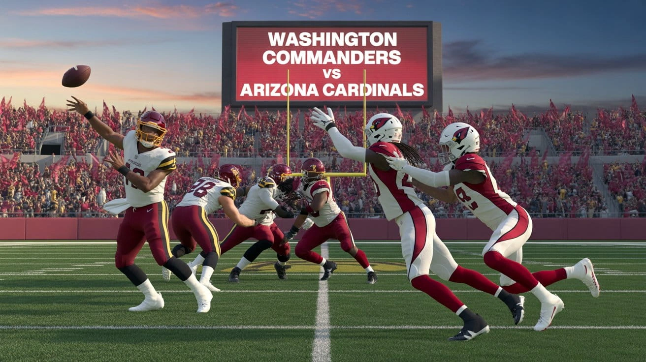 Washington Commanders vs Arizona Cardinals Match Player Stats