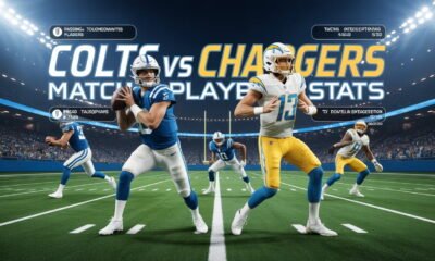 colts vs chargers match player stats