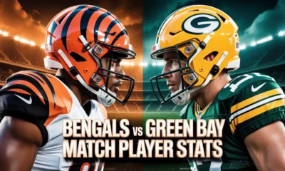 Bengals vs Green Bay Packers Match Player Stats