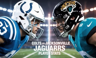 Colts vs Jacksonville Jaguars Match Player Stats