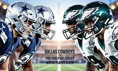 Dallas Cowboys vs Philadelphia Eagles Match Player Stats