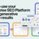 Enterprise SEO Platform