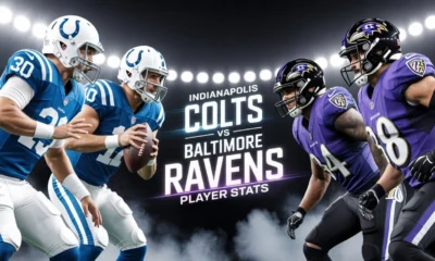 Indianapolis Colts vs Baltimore Ravens Match Player Stats