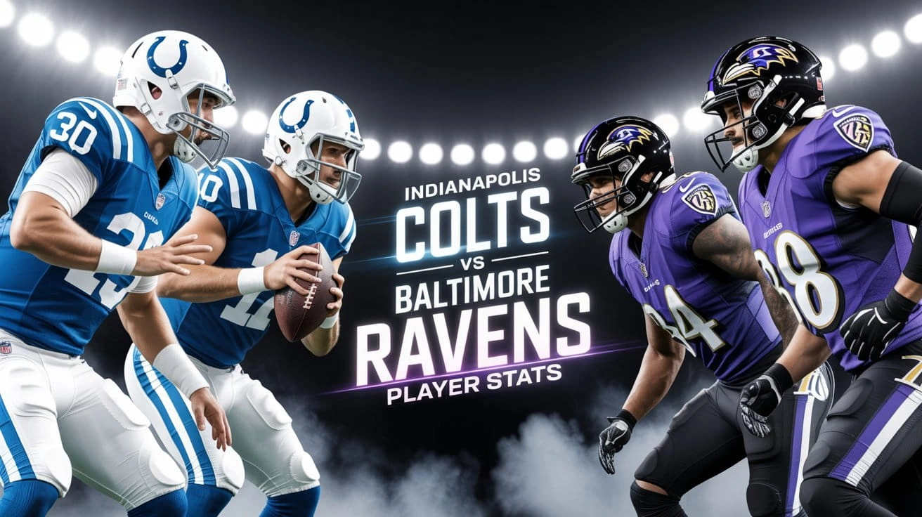 Indianapolis Colts vs Baltimore Ravens Match Player Stats