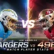 Los Angeles Chargers vs 49ers Match Player Stats