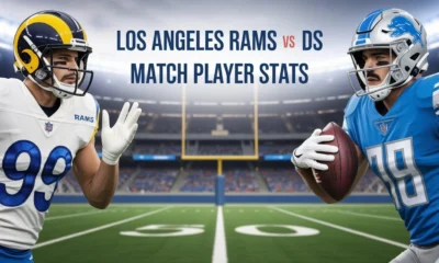 Los Angeles Rams vs Detroit Lions Match Player Stats