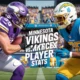 Minnesota Vikings vs Chargers Match Player Stats