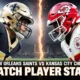 New Orleans Saints vs Kansas City Chiefs Match Player Stats