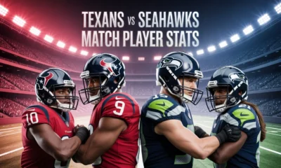 Texans vs Seahawks Match Player Stats