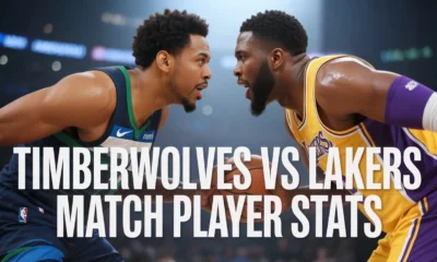Timberwolves Vs Lakers Match Player Stats