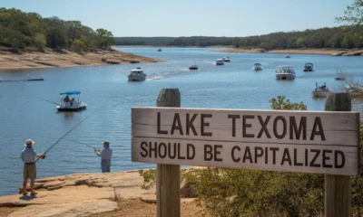 lake texoma should be capitalized