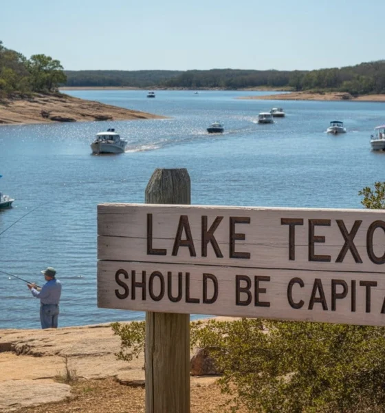 lake texoma should be capitalized