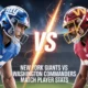 new york giants vs washington commanders match player stats